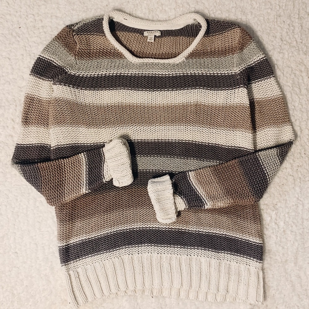 SONOMA Knit Striped Sweater